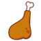 Poultry Leg emoji on Emojidex